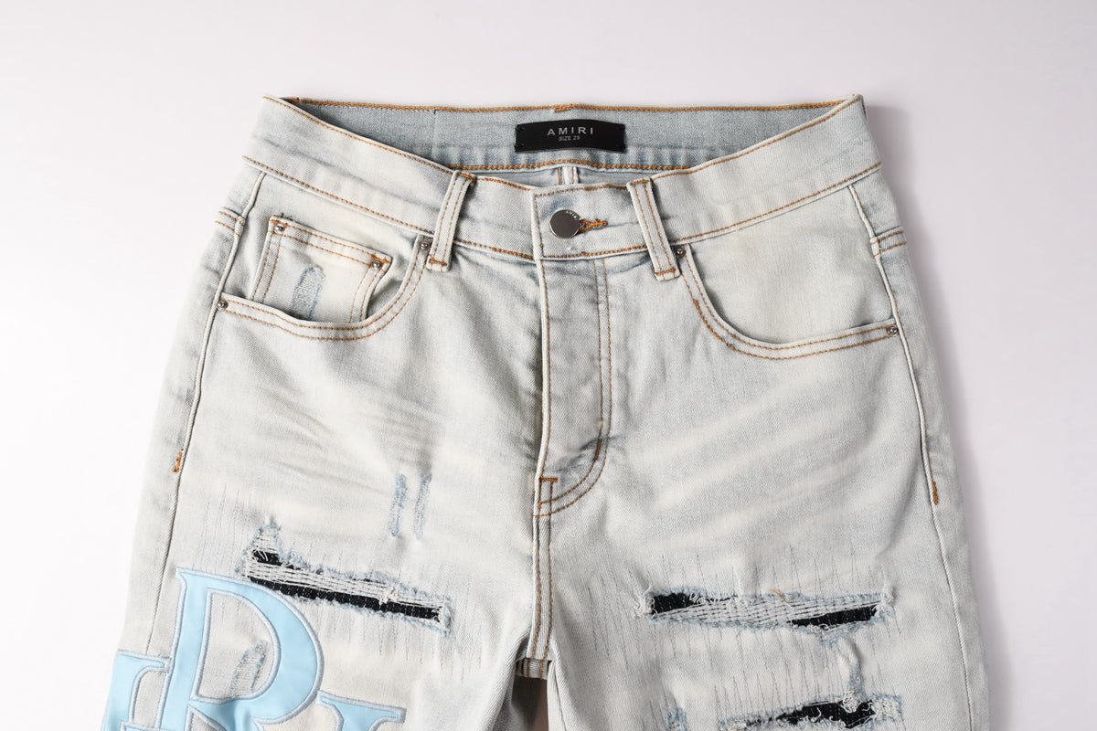 YY  AMIRI Jeans Shorts     6006