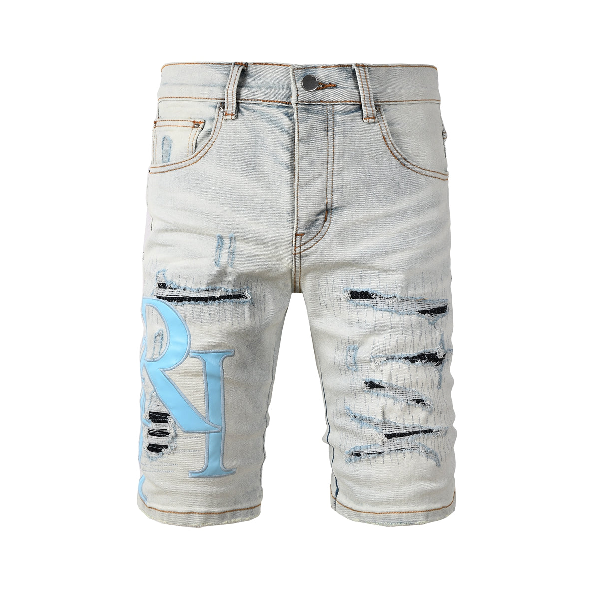 YY  AMIRI Jeans Shorts     6006