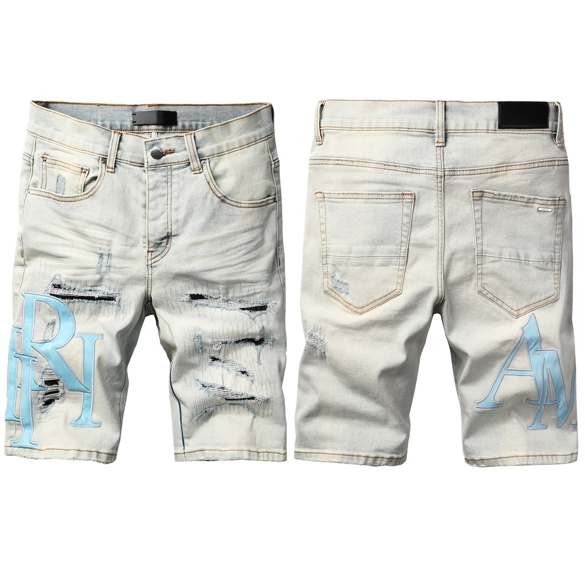 YY  AMIRI Jeans Shorts     6006