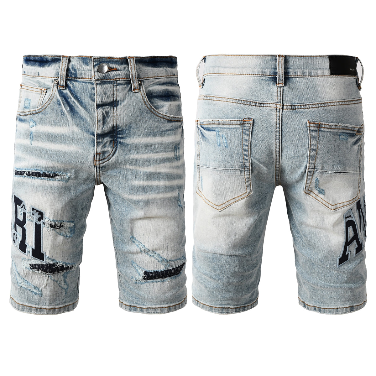 YY  AMIRI Jeans Shorts  6008