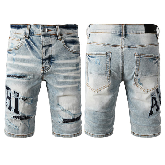 YY  AMIRI Jeans Shorts  6008