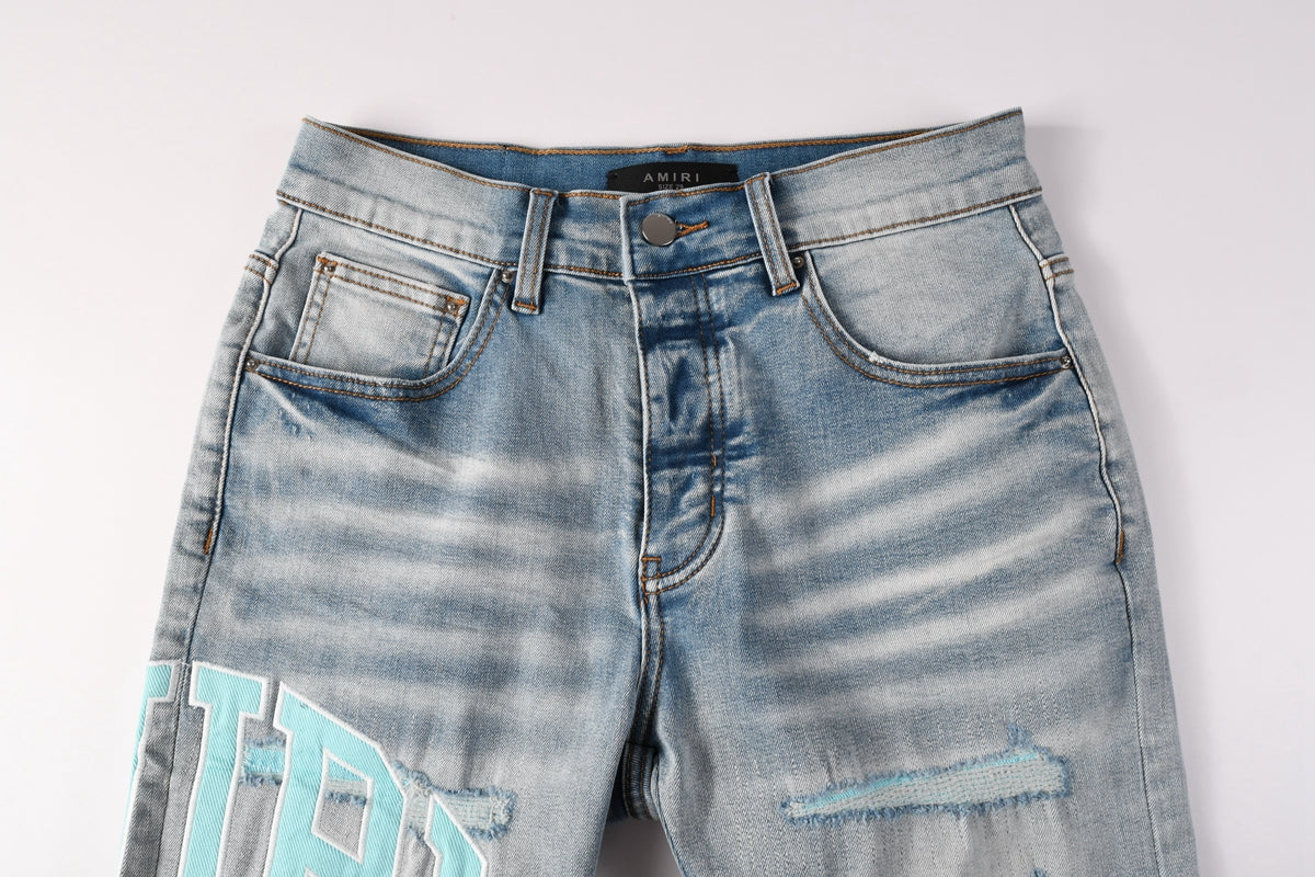 YY  AMIRI Jeans Shorts    6007